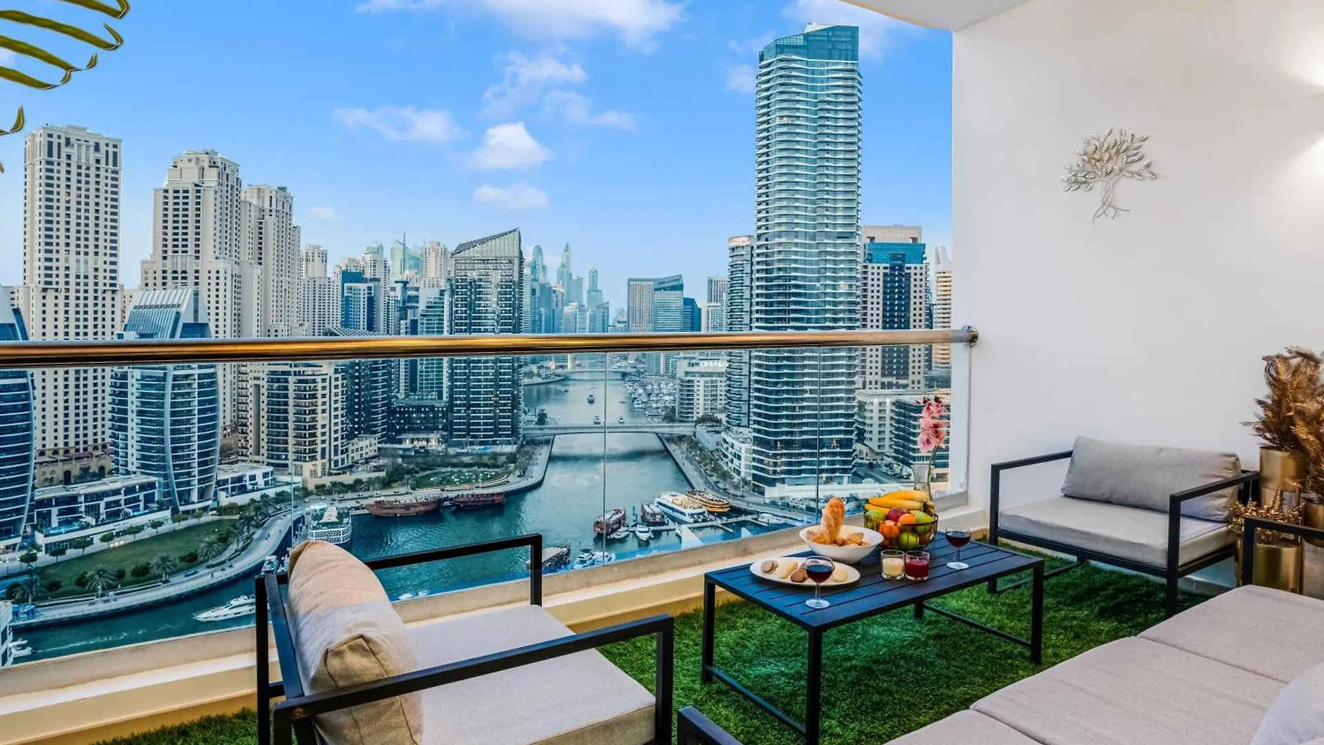Elite Waterfront 3Br Haven With Marina And Sea Views Apartment Dubai